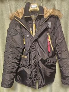 ALPHA N3B アルファ ×エドウィン カラー：黒×黄 Lサイズ - メルカリ