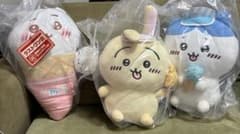 치이카와 이치 반 쿠지 SWEETS SHOP 봉제 인형 세트 벌, 토끼
