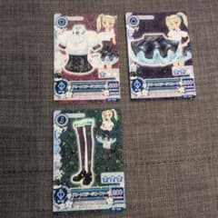 アイカツカード グリーンステージ 3枚セットのサムネイル
