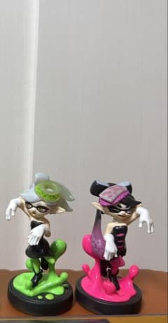 スプラトゥーン amibo シオカラーズ フィギュアセットのサムネイル
