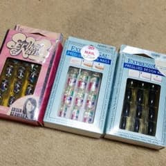 ネイルチップ3点セットのサムネイル