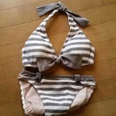 ビキニ☆ボーダー　　夏も終わり☆値下げのサムネイル