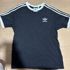 adidas 半袖Tシャツ Sサイズ 黒のサムネイル
