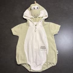 美品】gelato pique ジェラートピケ ヨッシー ロンパース - メルカリ