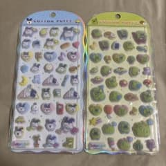 【正規品】たまごっち コットンパフィシール 2枚セットのサムネイル