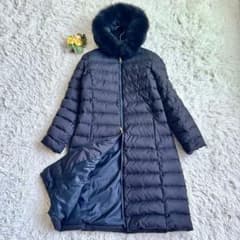 美品♡ユナイテッドアローズ ダウンコート ブルーフォックスファー