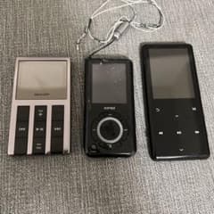 SHARP 디지털 오디오 플레이어 MP-B200/MP3 플레이어 2대 부착