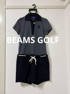 【BEAMS GOLF】Women's Golf Wear Shortalls, Size M, Excellent Condition