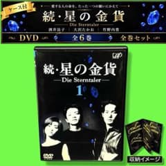 ケース付 続・星の金貨 DVD 全6巻 全巻セット 酒井法子 × 大沢たかお