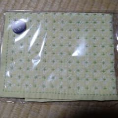 刺し子ふきん（黄色）のサムネイル
