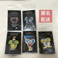 キングダムハーツ ピンバッジ 5種類 ロフト KINGDOM HEARTS ④ - メルカリ