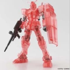RX-78-2 GUNDAM ガンプラ クリアレッド　エントリーグレードのサムネイル
