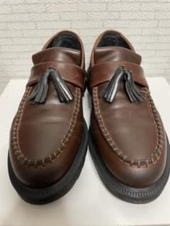【Dr.Martens】ADRIAN タッセル ローファー UK7 　ブラウンのサムネイル