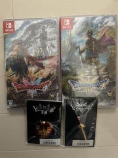ドラゴンクエスト1&2 ドラクエ3 スウィッチソフト&ピンズセット - メルカリ