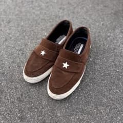CONVERSE addict ワンスターローファー スエード 27.5のサムネイル