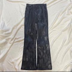 00s コーティング スキニー フレアデニム 平成 お兄系 V系 アーカイブ