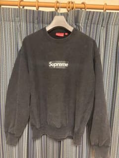 Supreme Washed Box Logo Crewneck black Lのサムネイル