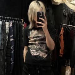 フラワープリント ビッグTシャツ y2k 森ガール archive 平成ギャル