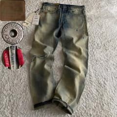 大戦モデル/新品/W32 リーバイス S501XX 片面bigE ホワイトオーク 