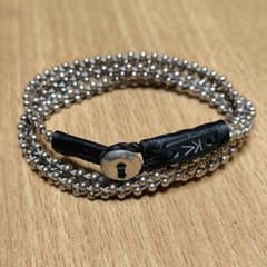 美品　ボスアンドカンパニ　サーミブレスレット　レザーブレスレット　ネックレス 美品 ボスアンドカンパニ サーミブレスレット レザー