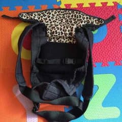 抱っこ・おんぶ紐☆豹柄デニムのサムネイル