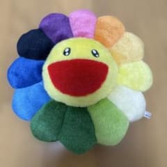 村上隆 kaikai kiki お花 ぬいぐるみ クッション - メルカリ