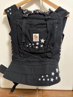 美品 ergobaby 抱っこ紐 黒エルゴベビーのサムネイル