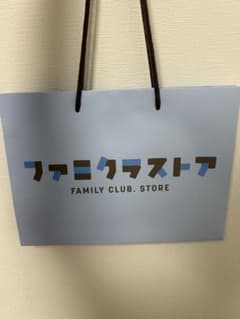 FAMILY CLUB. STORE 名古屋限定 紙袋 ショッパー 青のサムネイル