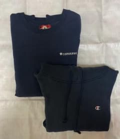 championパーカー&converseトレーナーのサムネイル