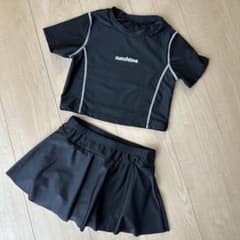 キッズ水着 スクール水着 半袖 セパレート 130 女の子のサムネイル