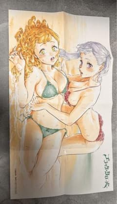블랙 클로버 노엘 실바 미모사 버밀리온 수영복