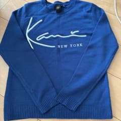 KARL KANI ニット セーター ブルー レディース Sサイズのサムネイル