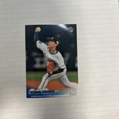 山本由伸 2019年 オリックスバファローズ トレーディングカード 43