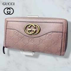 01 極美品 GUCCI インターロッキング 長財布 シマ z5 - メルカリ