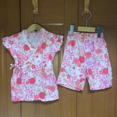 甚平　女の子　110 日本製　２セットのサムネイル
