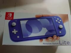 新品未開封 Nintendo Switch Lite ブルー 新色 店舗印なしのサムネイル
