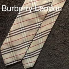 美品　王道【Burberry】 ブランドネクタイ　バーバリー bn24のサムネイル