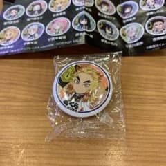 鬼滅 煉獄杏寿郎 くら寿司コラボ 缶バッチのサムネイル