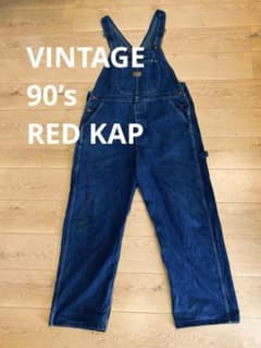 RED KAP デニム オーバーオール ワークパンツ アメカジ W36 L30