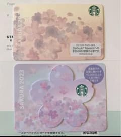PIN未削り　桜　2023 カード　カードセット　2枚　美品　限定　ホログラムのサムネイル
