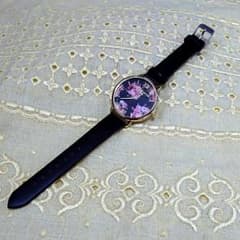【送料無料】短期出品/花柄 レディース腕時計のサムネイル