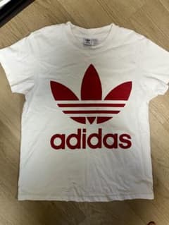 adidas ホワイト Tシャツ Sサイズのサムネイル