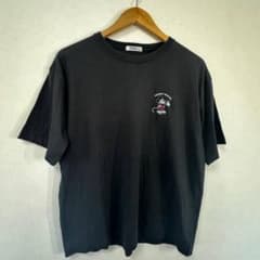 Disney ミッキーマウス Tシャツ LL ブラック 刺繍のサムネイル