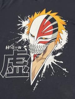BLEACH 黒崎一護 虚化 Tシャツ L ブラック アニメTのサムネイル