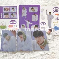 ATEEZ snowman factory サン トレカ ステッカー セットのサムネイル