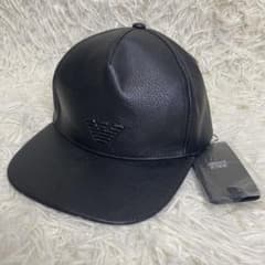 未使用品】ARMANI JUNIOR 帽子 キャップ レザー kids - メルカリ