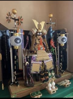 五月人形 兜飾り 弓太刀 屏風付きセット - メルカリ
