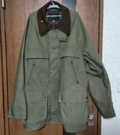 最終価格 Barbour バブアー ノンオイル カーキ ナノユニバース別注 