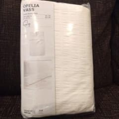 【専用】lKEA 掛け布団 カバー & 枕 カバー（2枚）　セミダブルのサムネイル