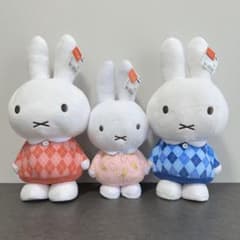 【新品未使用タグ付き】ミッフィー 特大ぬいぐるみ 3種セット